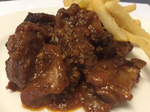 Costillas a la barbacoa