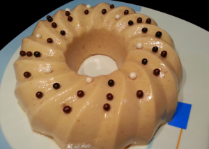 Corona de turrón, receta de navidad