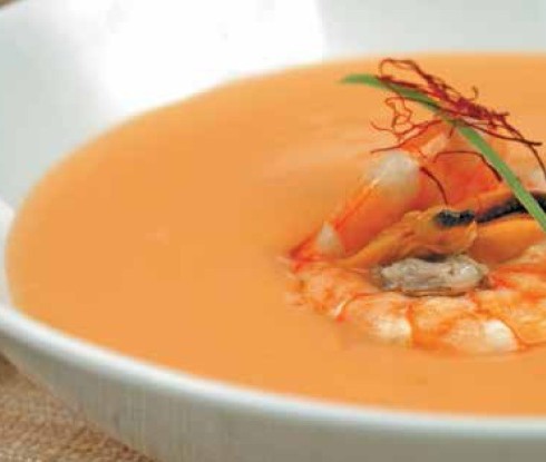 crema de gambas