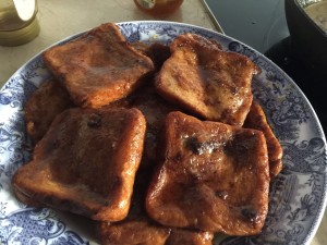 Torrijas restaurante la Dehesa