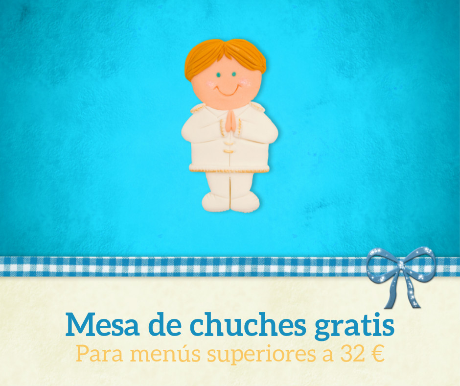 mesas chuches gratis especial comuniones 2017 la dehesa